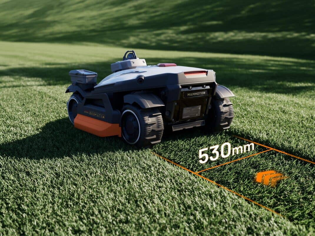Schnittbreite des Mammotion Luba 4 AWD