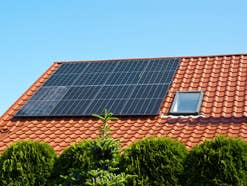 PV-Anlage auf einem Wohngebäude