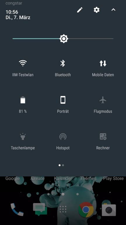 Screenshots der Sense-Oberfläche des HTC U Ultra