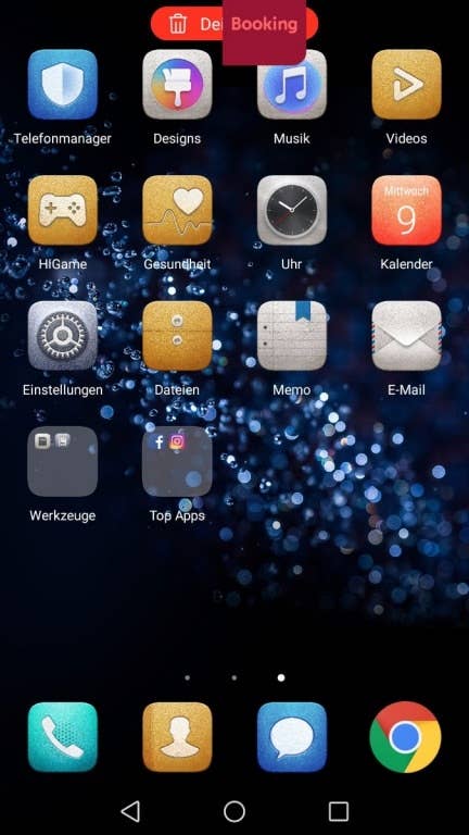 Screenshots des Huawei Nova 2