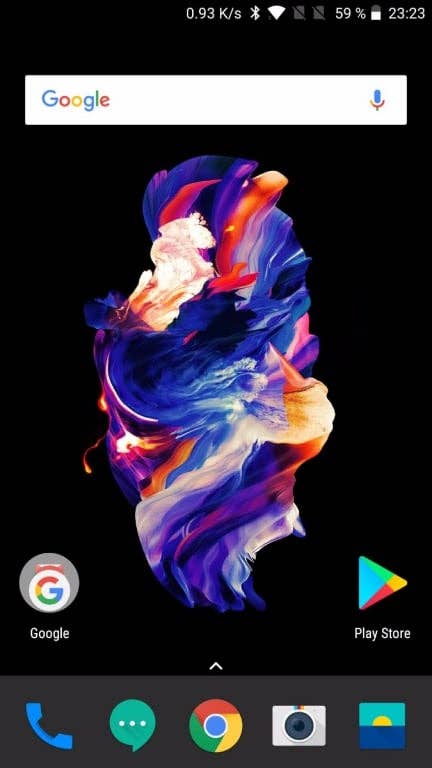 Screenshots des OnePlus 5 im Test