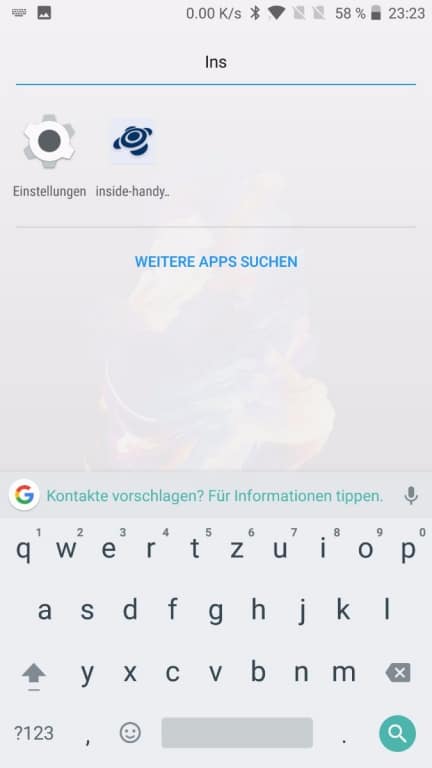 Screenshots des OnePlus 5 im Test