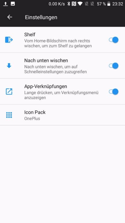 Screenshots des OnePlus 5 im Test