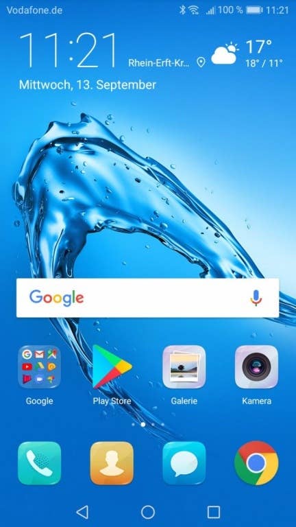 Screenshots des OS des Huawei Y7