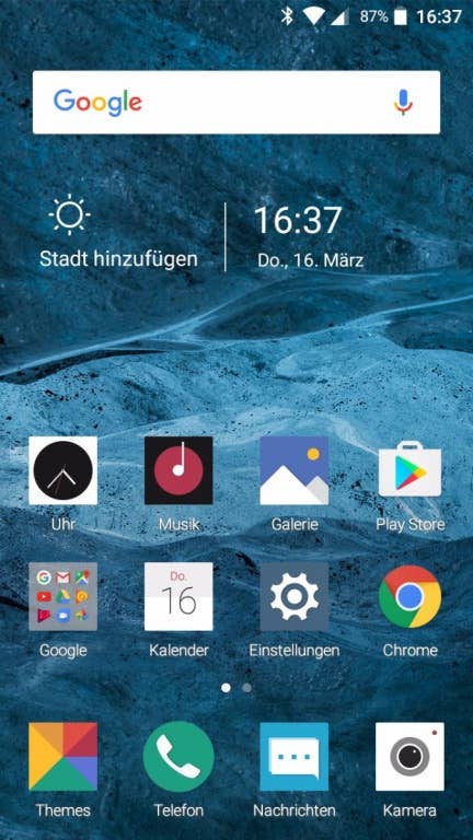 Screenshots des TP-Link Neffos X1