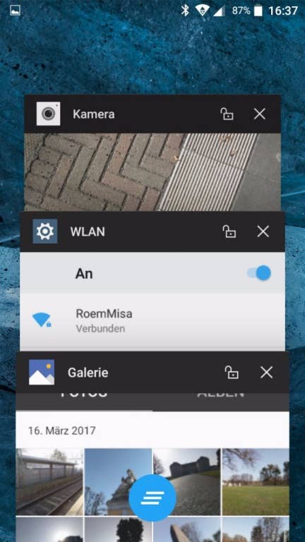 Screenshots des TP-Link Neffos X1