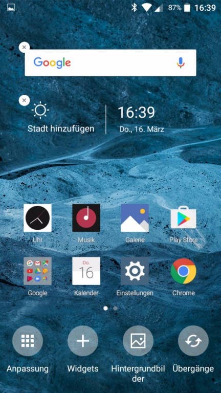 Screenshots des TP-Link Neffos X1
