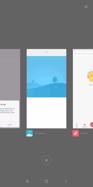 Screenshots des Xiaomi Mi Mix 2