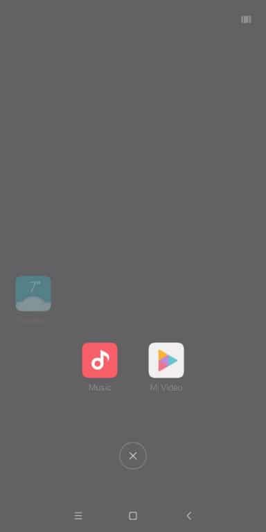 Screenshots des Xiaomi Mi Mix 2