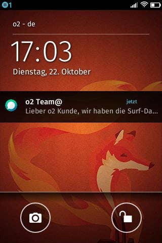 Screenshots Firefox OS