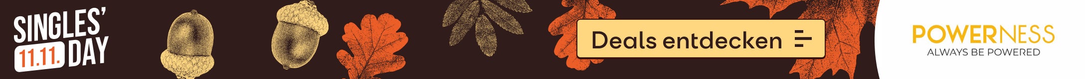 Singles‘ Day zusammen mit Powerness