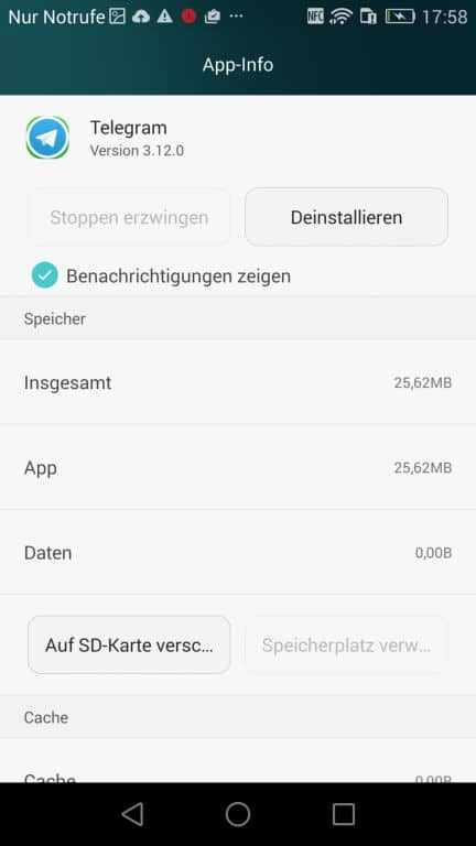 SD-Karten: Apps verschieben