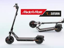 SEGWAY Ninebot E3 Pro D E-Scooter mit MediaMarkt-Logo