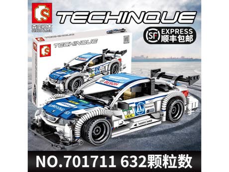 Foto: Klemmbaustein Sembo BMW M4 DTM Technic (701711)