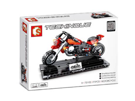Klemmbaustein Sembo Building Block Car Model - Harley Car Model Technic (701100) Foto: Klemmbaustein Sembo Building Block Car Model - Harley Car Model Technic (701100)