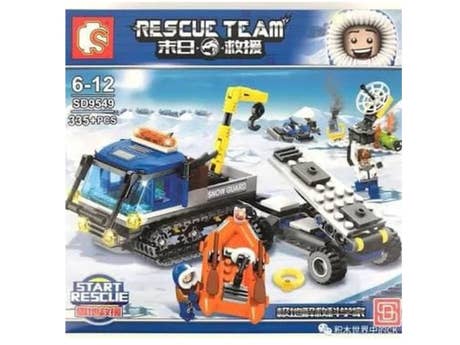 Foto: Klemmbaustein Sembo Doomsday Rescue - The Polar Regions Rescue Scientists Technic (SD9549)