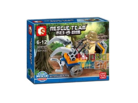 Foto: Klemmbaustein Sembo Doomsday Rescue - Yingjies Jungle Trolley Technic (SD9161)