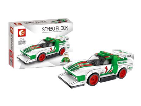Foto: Klemmbaustein Sembo Famous Cars - Lancia Stratos HF Technic (607064)