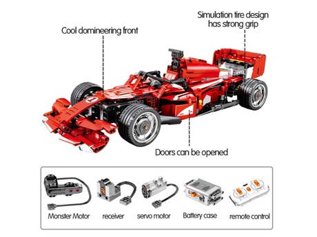 Foto: Klemmbaustein Sembo Ferrari FRR-F1 Formula Car Technic (701000)
