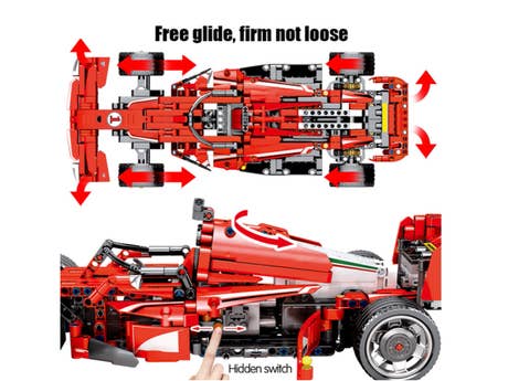 Foto: Klemmbaustein Sembo Ferrari FRR-F1 Formula Car Technic (701000)