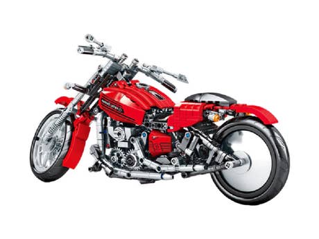 Technic Motorbike Building Set For Harley Davidson 436pcs