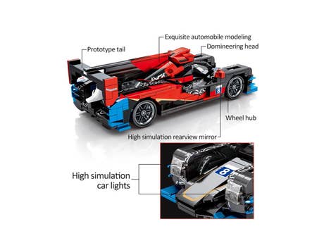 Klemmbaustein Sembo Jackie Chan DC Model 1 zu 18 Pull Back Technic (705800) Foto: Klemmbaustein Sembo Jackie Chan DC Model 1 zu 18 Pull Back Technic (705800)