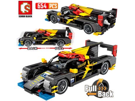 Klemmbaustein Sembo Jackie Chan DC Model 1 zu 18 Pull Back Technic (705800) Foto: Klemmbaustein Sembo Jackie Chan DC Model 1 zu 18 Pull Back Technic (705800)