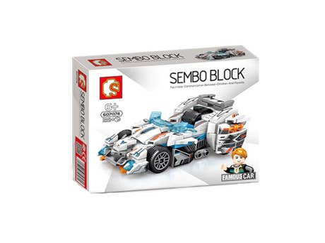 Foto: Klemmbaustein Sembo Models Of Famous Cars Technic (607074)