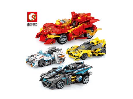 Foto: Klemmbaustein Sembo Models Of Famous Cars Technic (607076)