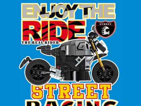 Foto: Klemmbaustein Sembo Motorcycle Technic (701209)