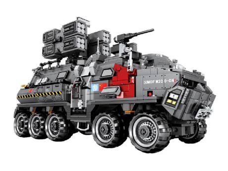 sembo-wandering-earth-cn171-troop-carrier-large-technic-107007-seitlich-vorn sembo-wandering-earth-cn171-troop-carrier-large-technic-107007-seitlich-vorn