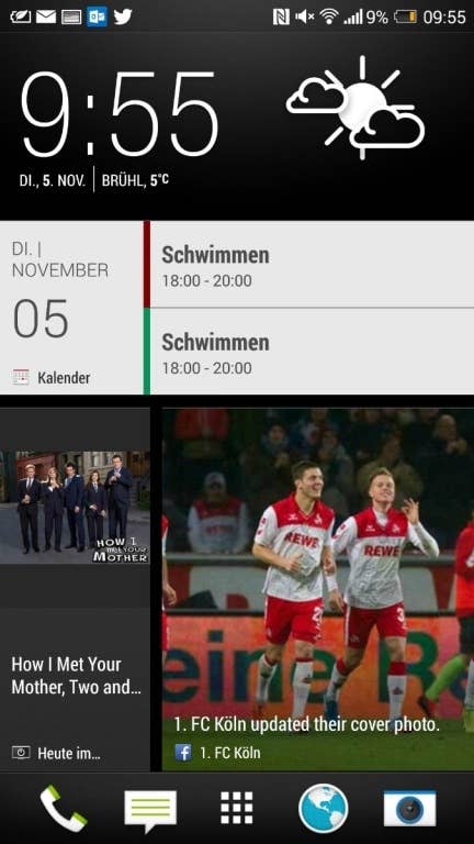 Sense 5.5: Nutzeroberfläche auf dem HTC One Max