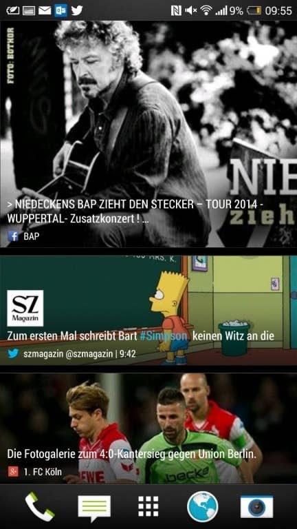 Sense 5.5: Nutzeroberfläche auf dem HTC One Max