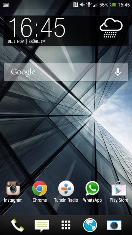 Sense 5.5: Nutzeroberfläche auf dem HTC One Max