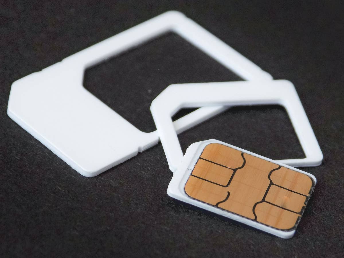 Le carte SIM possono avere dimensioni diverse