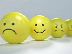 Simley Emoji Emoticon Symbolbild