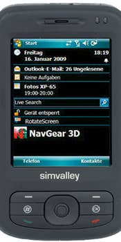 simvalley MOBILE XP-65 Datenblatt - Foto des simvalley MOBILE XP-65