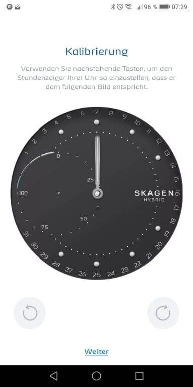 Skagen Hybrid-Smartwatch im Test: Die App