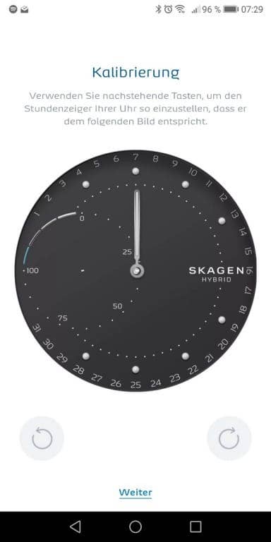 Skagen Hybrid-Smartwatch im Test: Die App