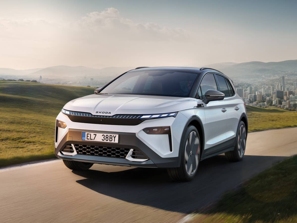 Skoda Elroq in der Frontansicht.