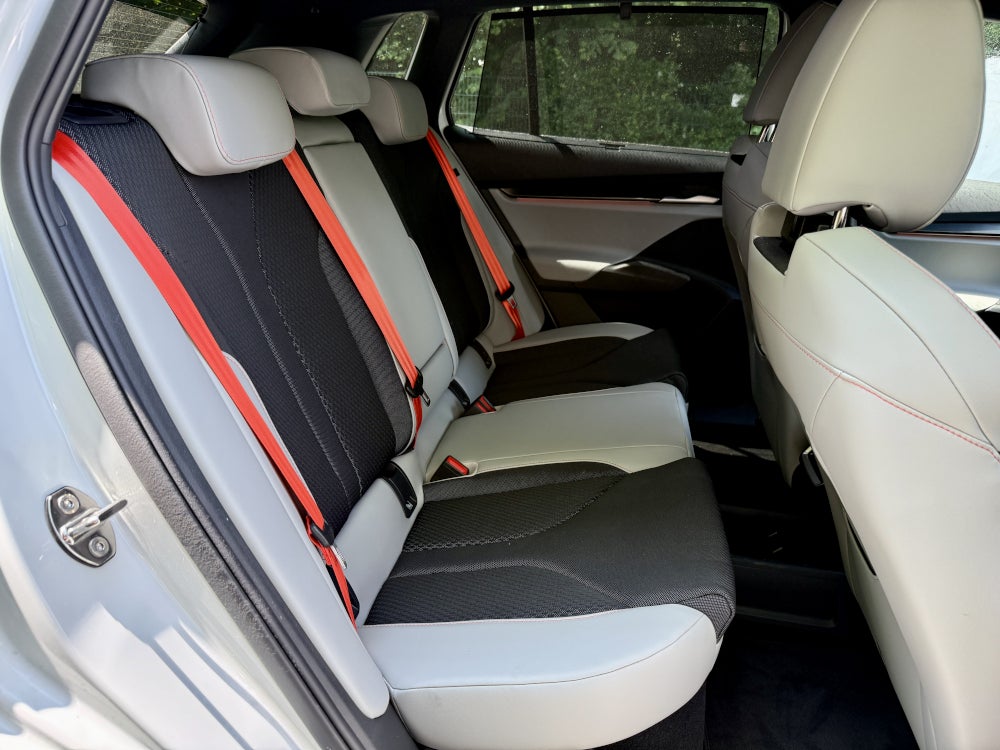 Skoda Elroq - Blick in die zweite Sitzreihe.