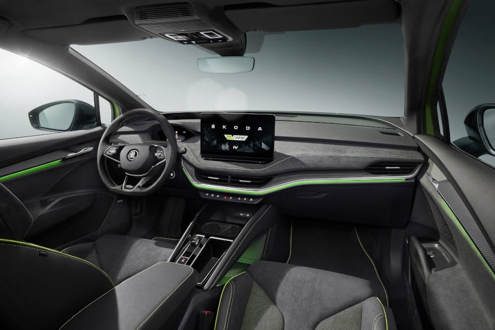 ŠKODA ENYAQ RS iV Interieur