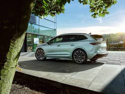 Skoda Enyaq iV Seite Heck