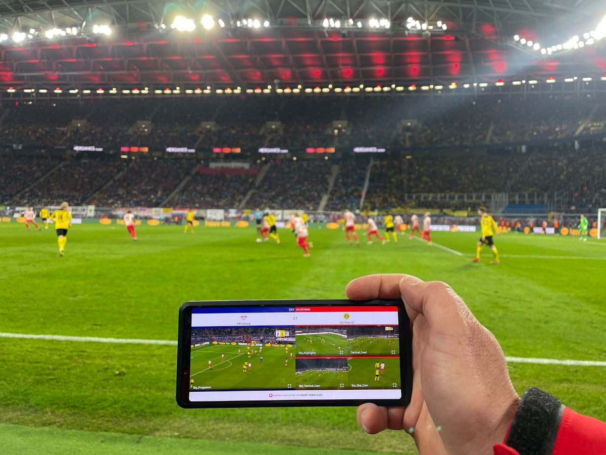 Neue Sky-App macht Fußballspiele zu einem furiosen Spektakel