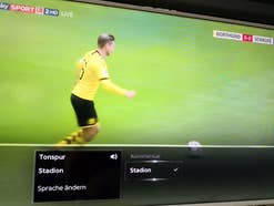 Sky Bundesliga mit Stadionton