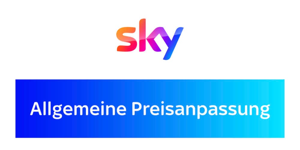 Sky Allgemeine Preisanpassung Symbolbild