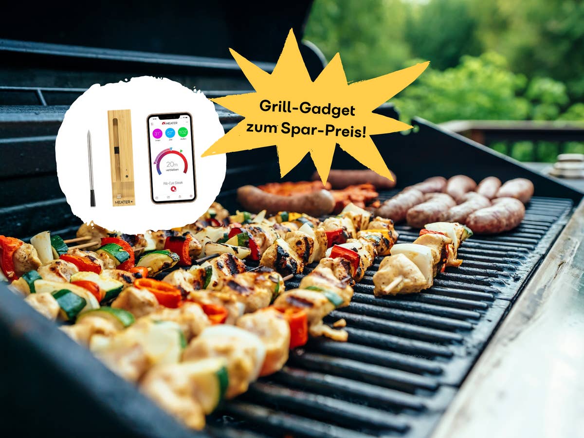 Smartes Thermometer - Grill-Gadget zum Spar-Preis