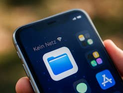 Ein Smartphone auf dem 