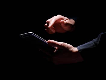 Smartphone in Händen