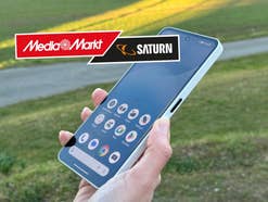 Nothing Phone 3a mit MediaMarkt Saturn Logo